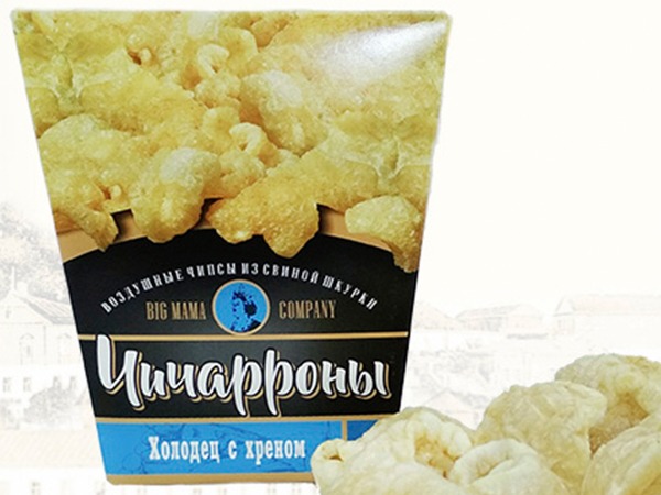 Чичарроны со вкусом холодца и хрена в Северске