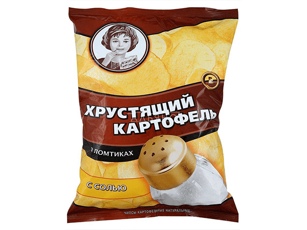Картофельные чипсы "Девочка" 160 гр. в Северске