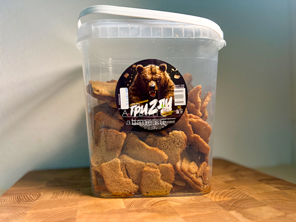 Ведро Ржаные гренки с чесноком в Северске