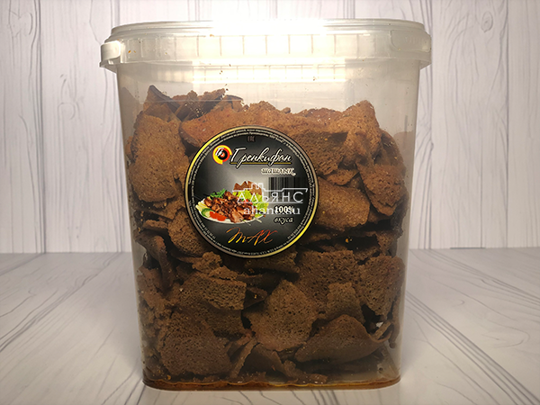 Ржаные гренки со вкусом шашлыка в Северске