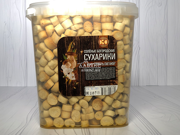 Сухарики с грибами и сметаной в Северске