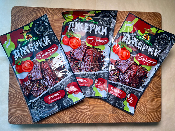 Джерки из индейки "Баффало" 45 гр. в Северске