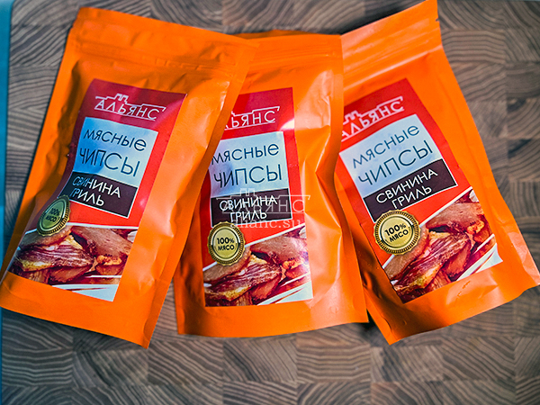 Мясо (АЛЬЯНС) вяленое свинина "Гриль" 50 гр. в Северске