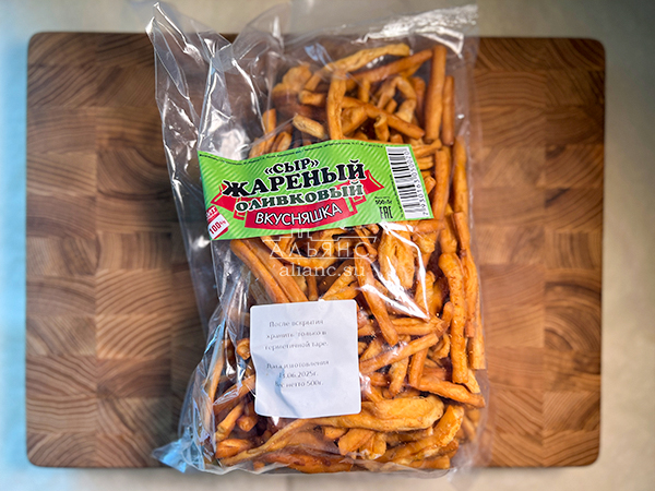 Жареный сыр "ВКУСНЯШКА" (Оливковый) 500гр. в Северске