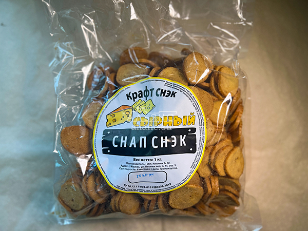 Снапсы ПШЕНИЧНЫЕ "Сыр" в Северске