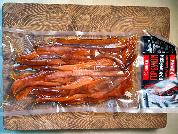 Горбуша соломка по-корейски в Северске