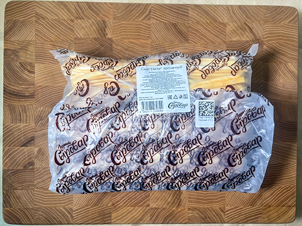 Сыр 1 кг ГОРНЫЙ СЫРОВАР (Нити копчёные) в Северске