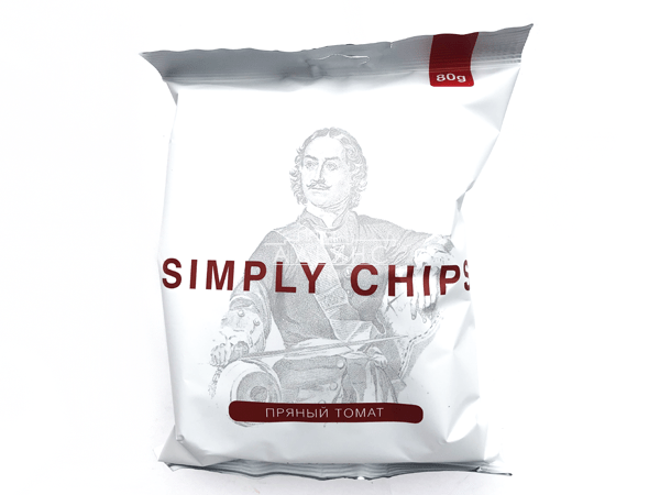 Картофельные чипсы "Simple chips" Пряный томат 80 гр. в Северске